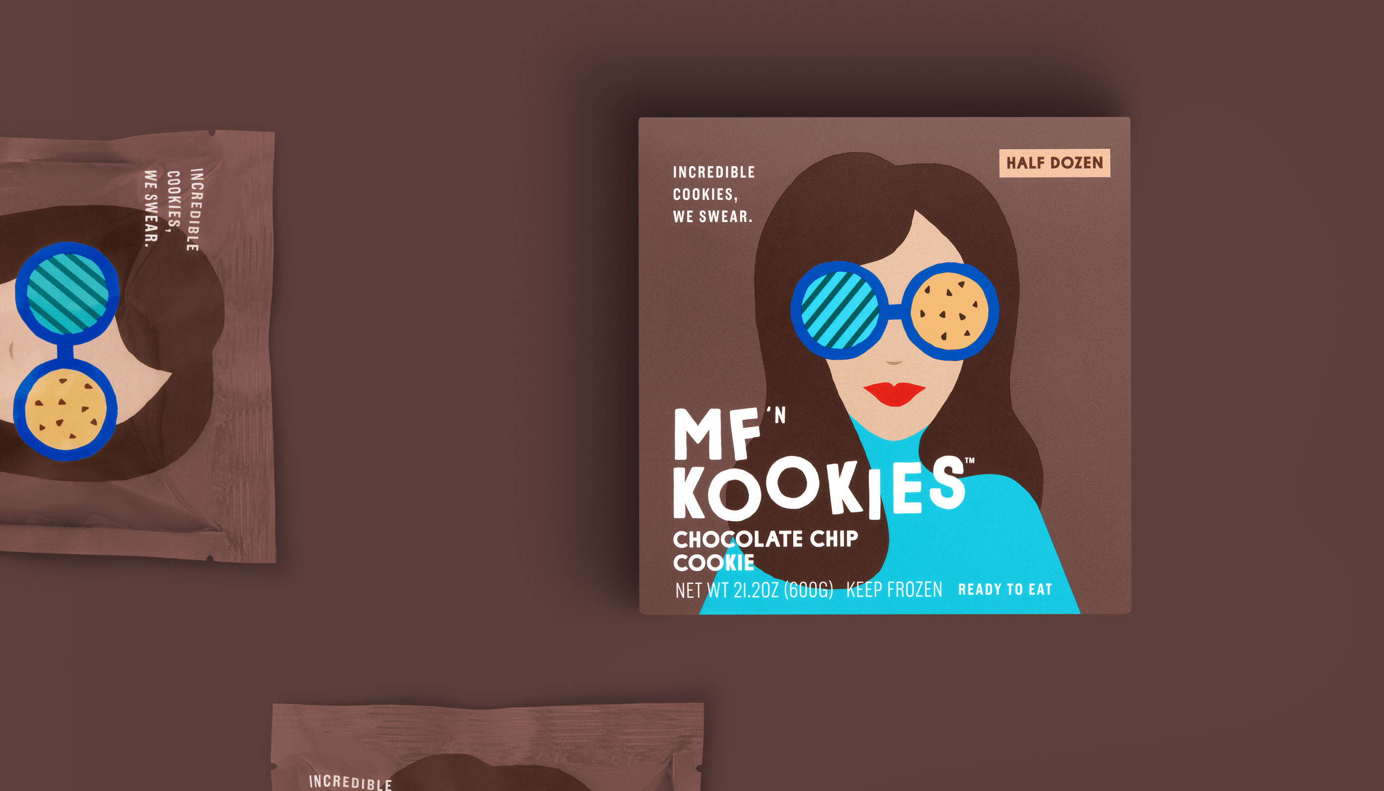 包裝設計欣賞｜MF Kookies餅干包裝創意