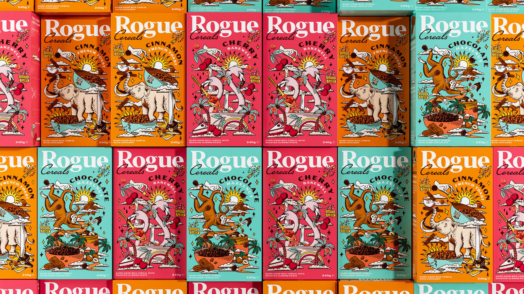 世界設(shè)計學(xué)習(xí)欣賞｜Rogue早餐果醬果脯包裝設(shè)計